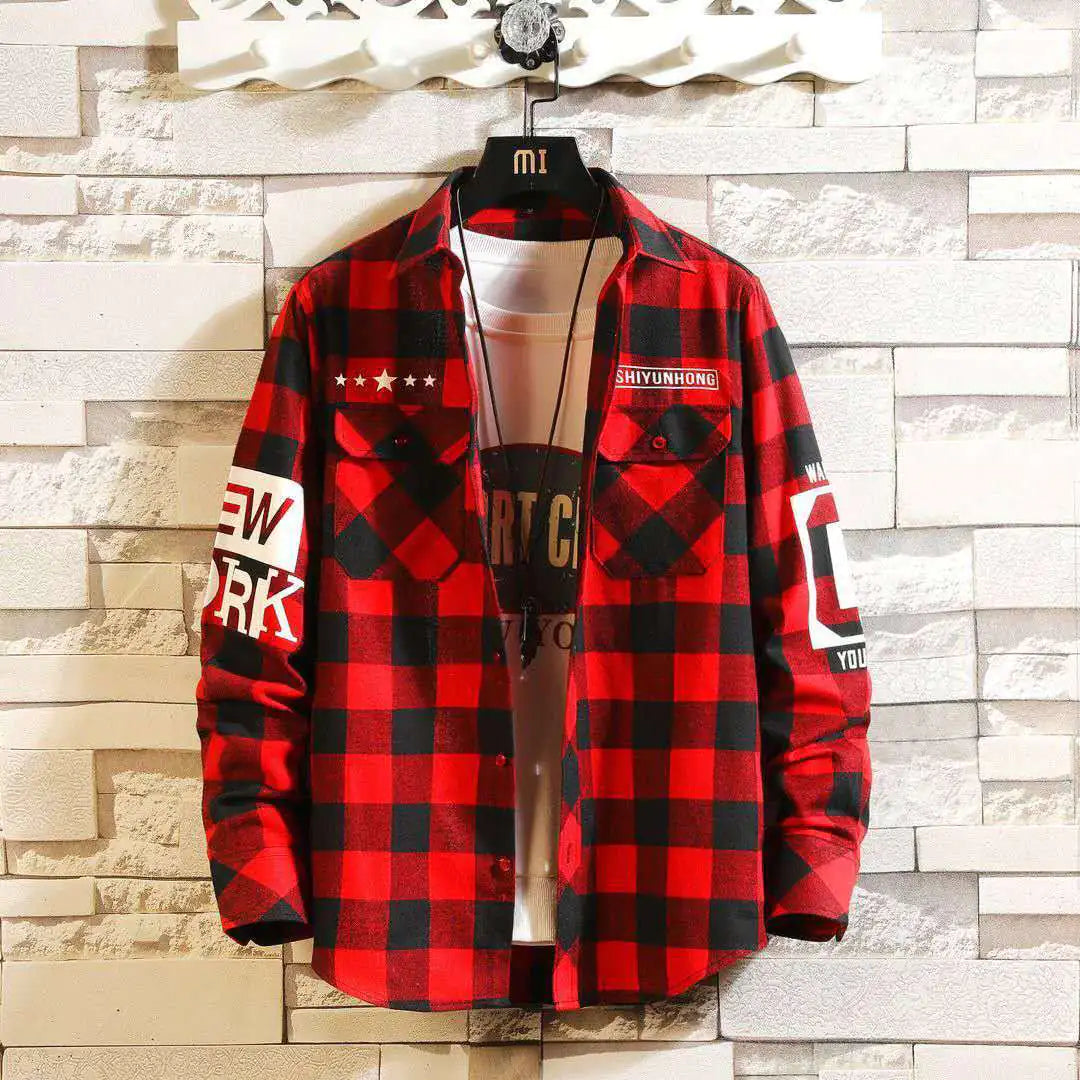 Casual Checkered Shirt For Men
