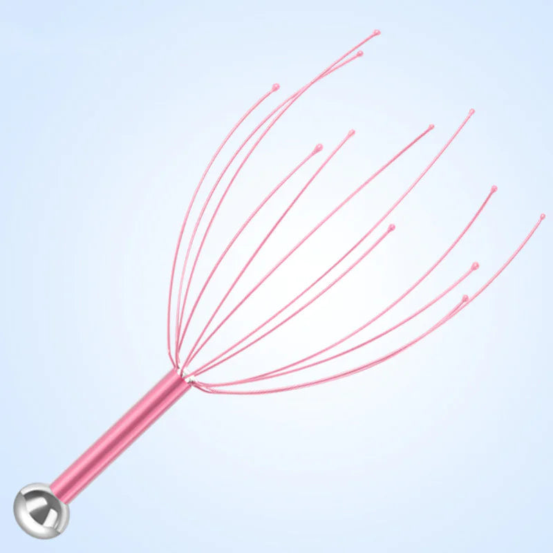 Handheld Octopus Scalp Massager for Relaxation & Stress Relief