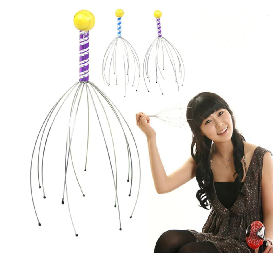 Hair Growth Octopus Scalp Massager Quality Handheld Device