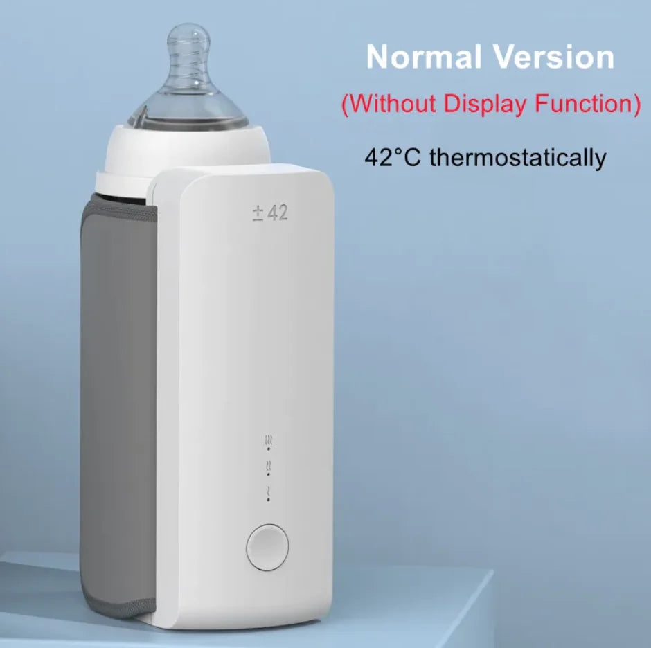 Portable USB Baby Bottle Warmer – Constant Temperature Milk Warmer for Travel & Night Feeds